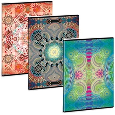 Ars Una Mandala mix A4 extra kapcsos kockás füzet Ars Una Mandala mix A4 extra kapcsos kockás füzet