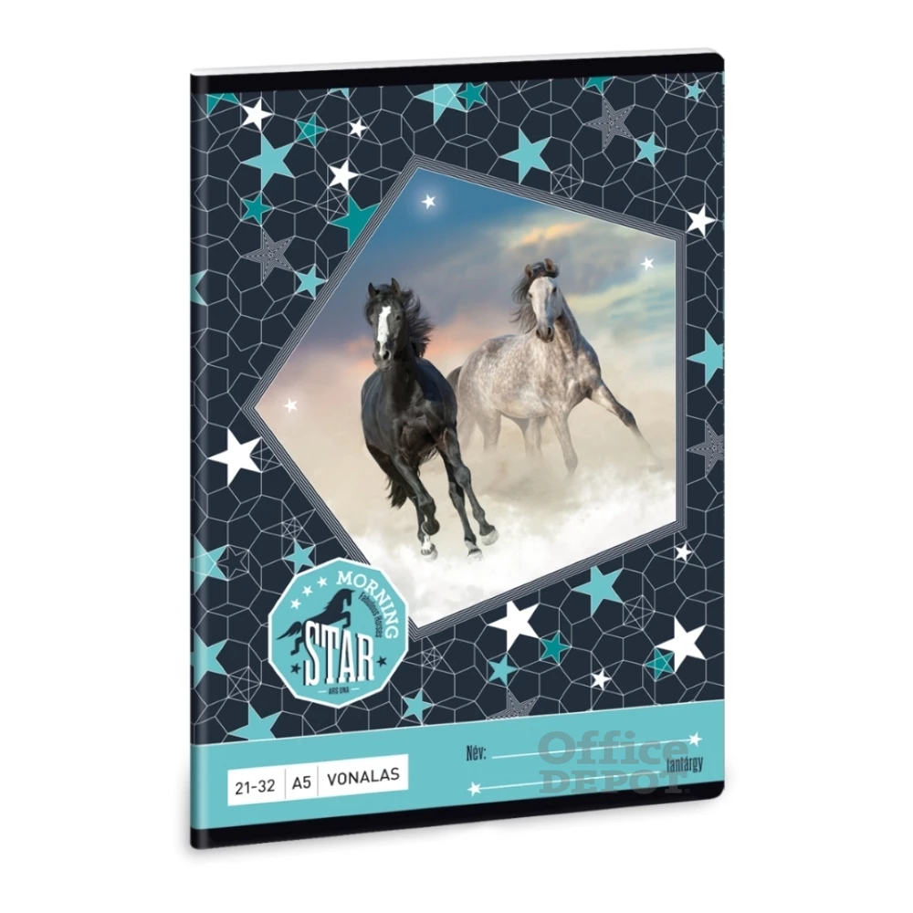 Ars Una Morning Star A5 21-32 vonalas füzet