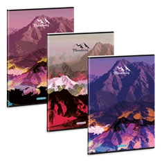 Ars Una Mountains 25 (5489) A4 extra kapcsos kockás füzet