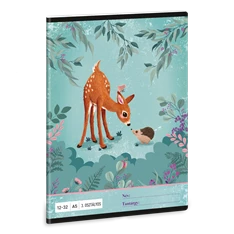 Ars Una My Secret Garden 24 (5339) A5 12-32 3. osztályos vonalas füzet