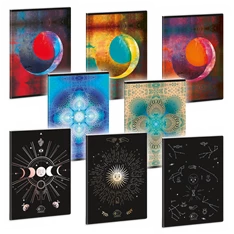 Ars Una Mystic Constellation 22 (5191) A5 extra kapcsos kockás füzet