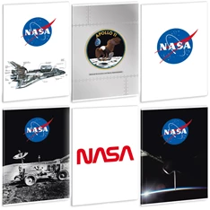 Ars Una NASA-1 A4 extra kapcsos kockás füzet Ars Una NASA-1 A4 extra kapcsos kockás füzet