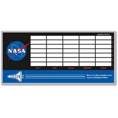Ars Una NASA-1 5126 1 lapos órarend Ars Una NASA-1 5126 1 lapos órarend