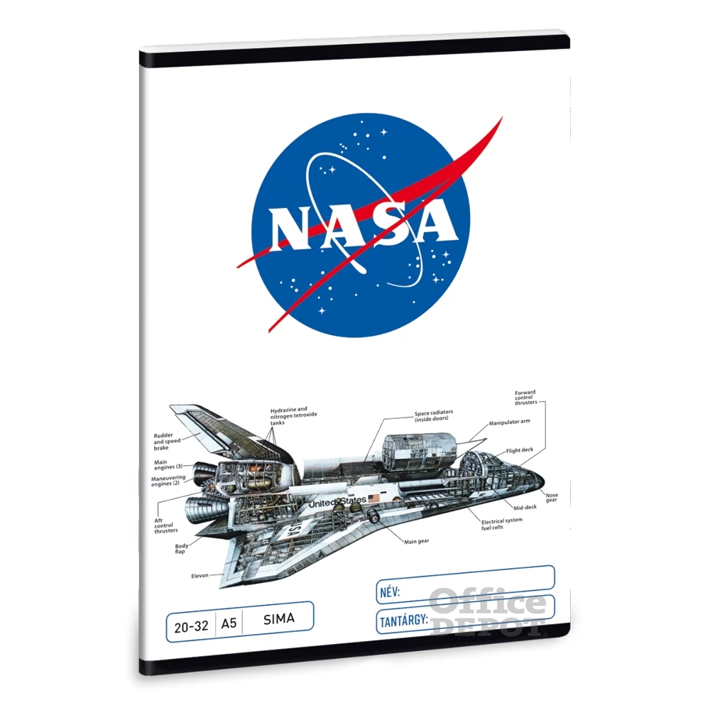 Ars Una Nasa-1 5063 A5 20-32 sima füzet