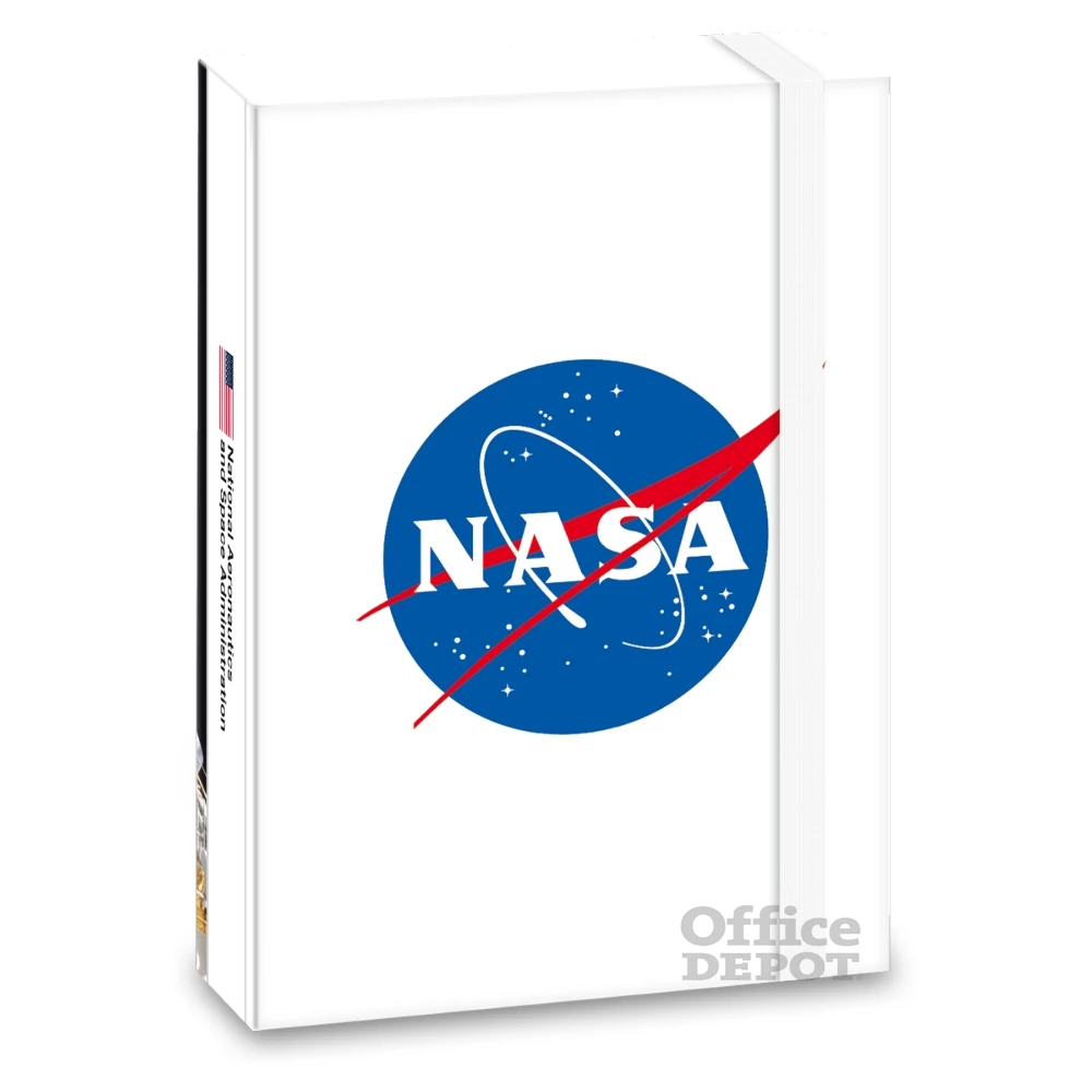 Ars Una Nasa-1 5063 fehér A5 füzetbox