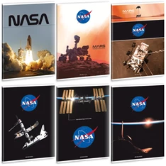 Ars Una Nasa 5078 A4 extra kapcsos kockás füzet Ars Una Nasa 5078 A4 extra kapcsos kockás füzet