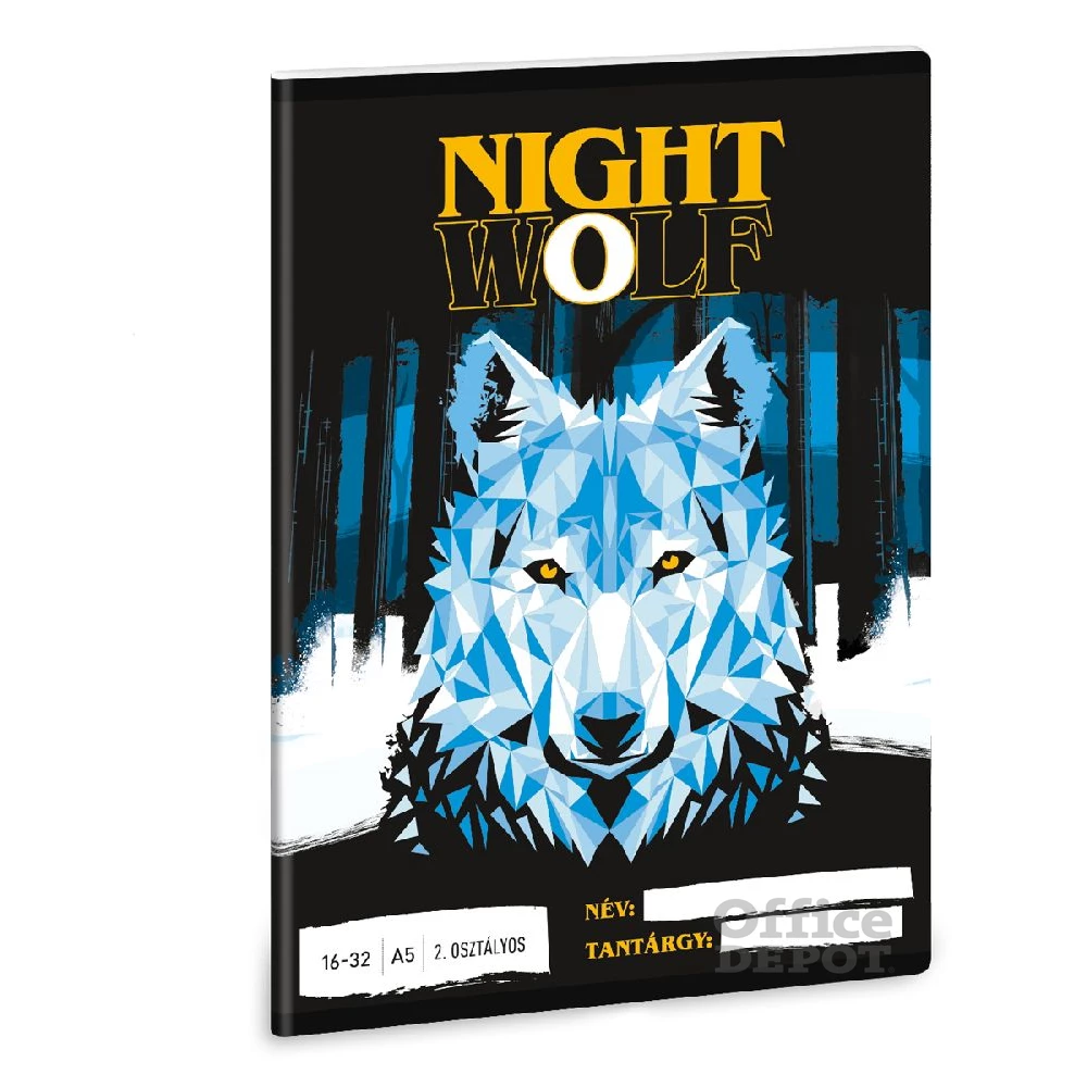 Ars Una Nightwolf 23 (5257) A5 16-32 2.osztályos vonalas füzet