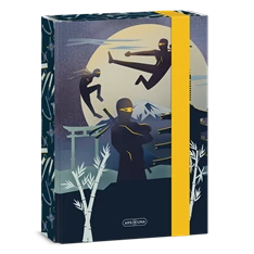 Ars Una Ninjas in the dark 25 (5457) A5 füzetbox