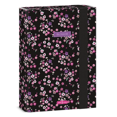 Ars Una Pearl Blossom Black 24 (5377) A5 füzetbox