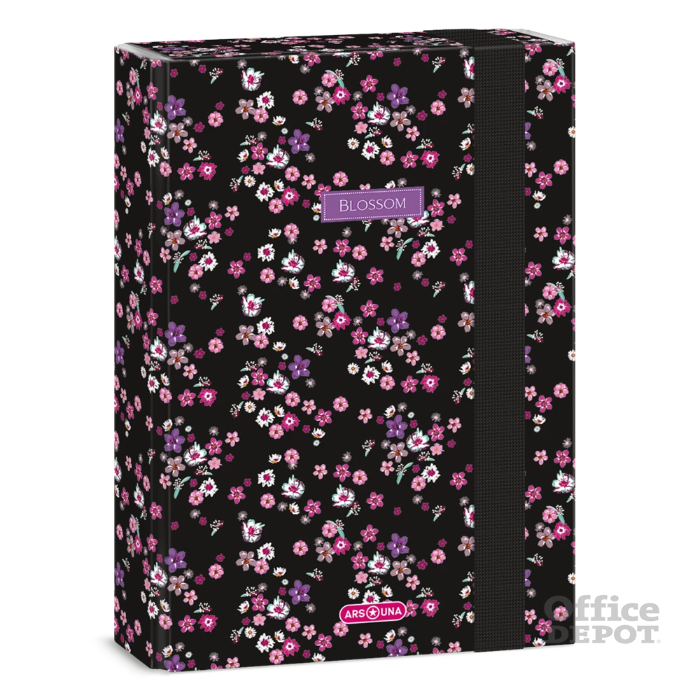 Ars Una Pearl Blossom Black 24 (5377) A5 füzetbox