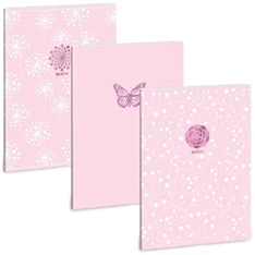 Ars Una Pink Spring 22 (5242) A4 extra kapcsos kockás füzet Ars Una Pink Spring 22 (5242) A4 extra kapcsos kockás füzet