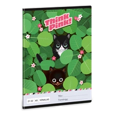 Ars Una Think-Pink 25 (5462) A5 21-32 vonalas füzet