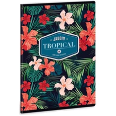 Ars Una Tropical Wildblume A5 extra kapcsos kockás füzet Ars Una Tropical Wildblume A5 extra kapcsos kockás füzet