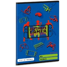Ars Una Ultimate Gamer 5141 A5 27-32 kockás füzet Ars Una Ultimate Gamer 5141 A5 27-32 kockás füzet