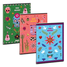 Ars Una Viva Mexico 25 (5490) A4 extra kapcsos sima füzet