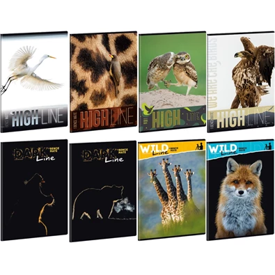 Ars Una Wild Life Moments A5 extra kapcsos kockás füzet Ars Una Wild Life Moments A5 extra kapcsos kockás füzet