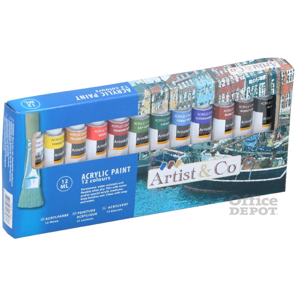 Artist&Co 12ml 12db/csomag akrilfesték