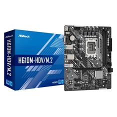 Asrock H610M-HDV/M.2 D4 Intel H610 LGA1700 mATX alaplap Asrock H610M-HDV/M.2 D4 Intel H610 LGA1700 mATX alaplap