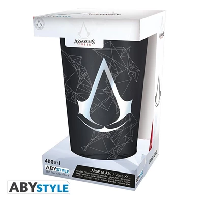 Assassin`s Creed Assassin Foil 400ml üveg pohár Assassin`s Creed Assassin Foil 400ml üveg pohár