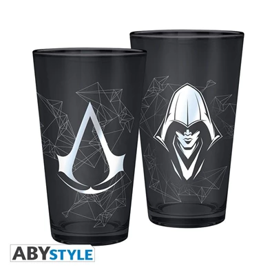 Assassin`s Creed Assassin Foil 400ml üveg pohár Assassin`s Creed Assassin Foil 400ml üveg pohár