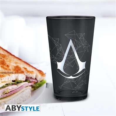 Assassin`s Creed Assassin Foil 400ml üveg pohár Assassin`s Creed Assassin Foil 400ml üveg pohár