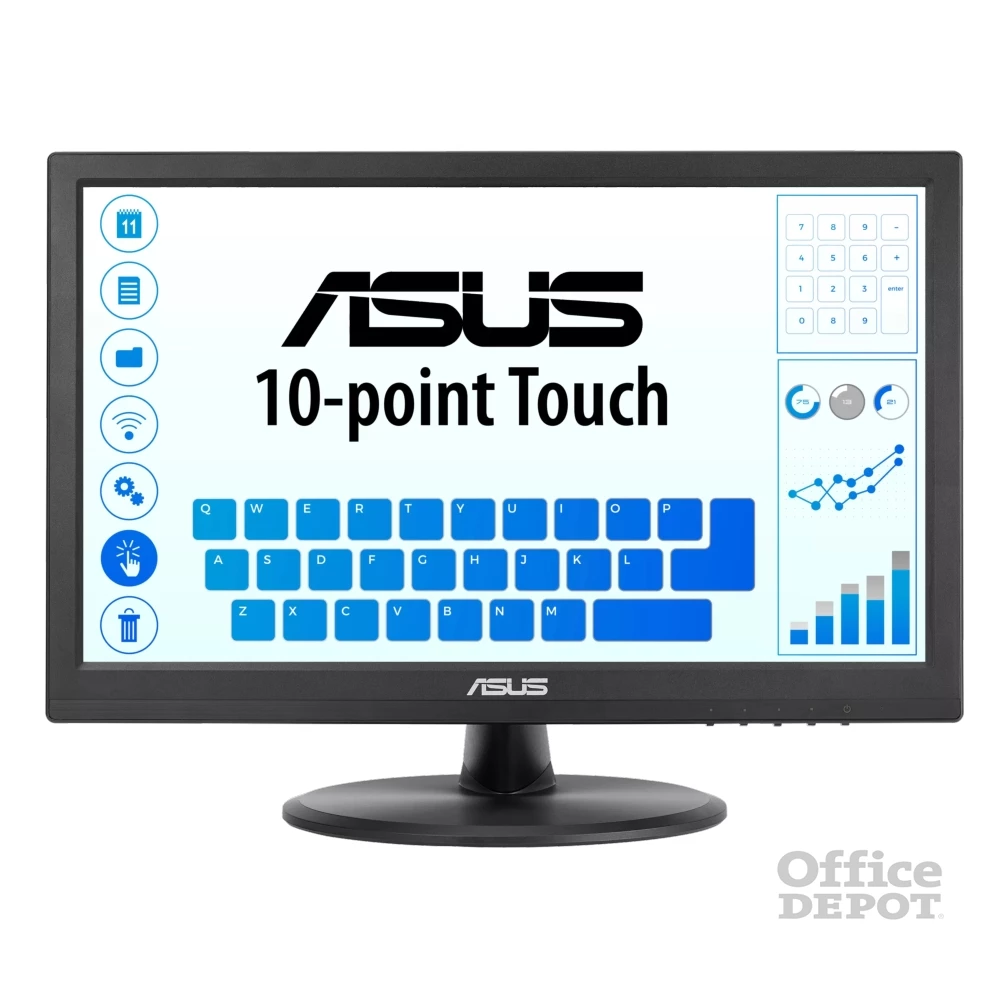 Asus 15,6" VT168HR WXGA LED HDMI/VGA érintőképernyős monitor