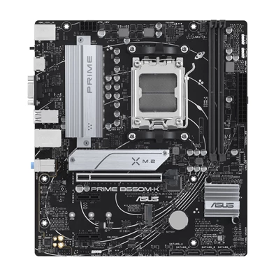 Asus Alaplap - AMD PRIME B650M-K AM5 (B650, ATX, 2xDDR5 7800+MHz, 4xSATA3, 2x M.2, HDMI+VGA) Asus Alaplap - AMD PRIME B650M-K AM5 (B650, ATX, 2xDDR5 7800+MHz, 4xSATA3, 2x M.2, HDMI+VGA)