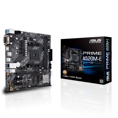 Asus PRIME A520M-E/CSM AMD A520 AM4 mATX alaplap