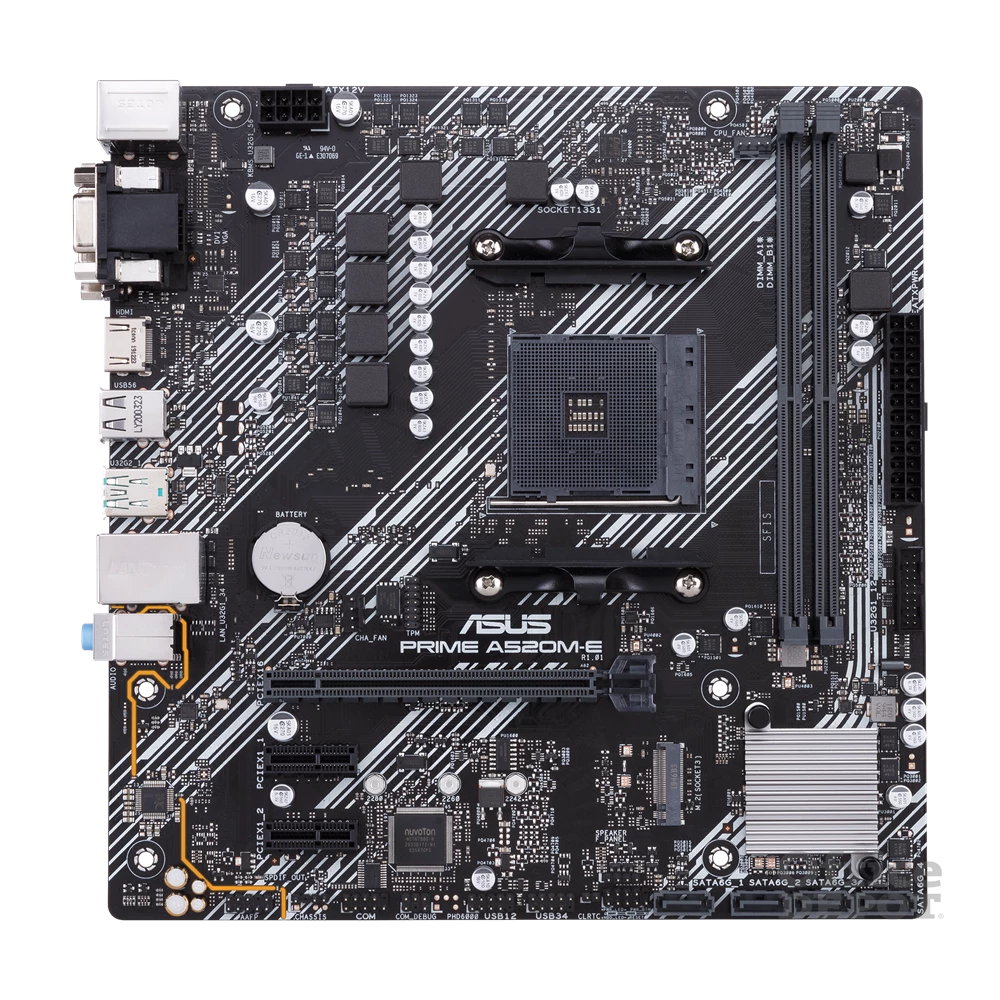 Asus PRIME A520M-E/CSM AMD A520 AM4 mATX alaplap