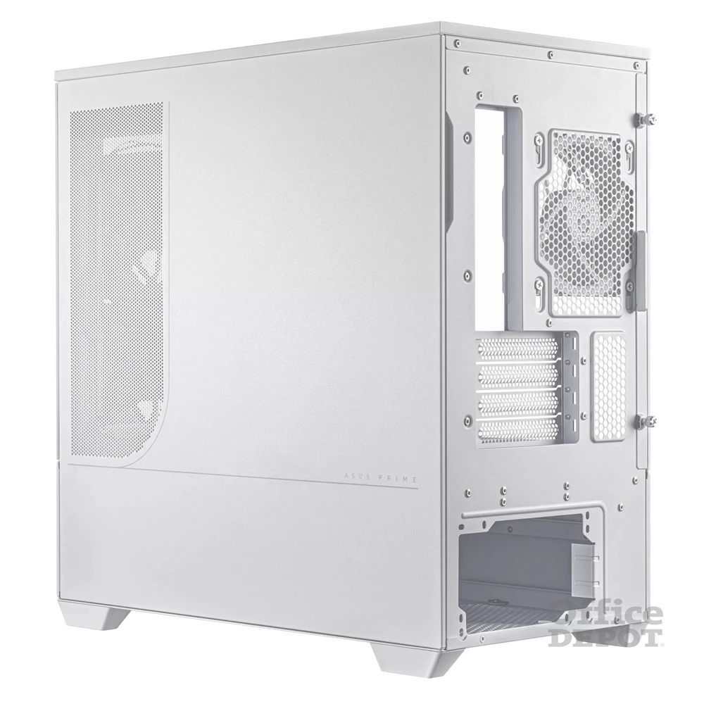 Asus PRIME AP202 fehér (táp nélküli) ablakos ARGB mATX ház