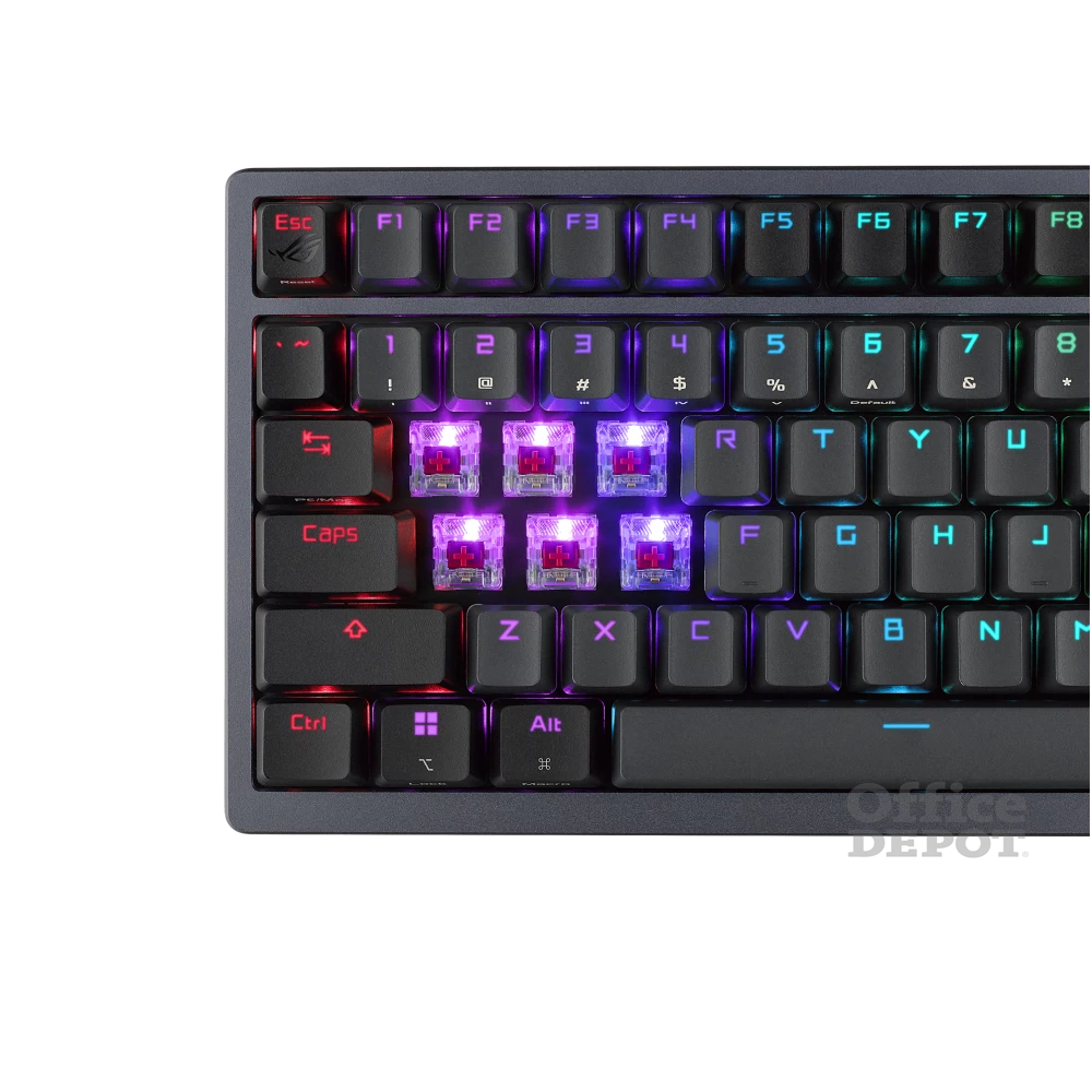 Asus ROG Azoth HUN RGB fekete mechanikus gamer billentyűzet