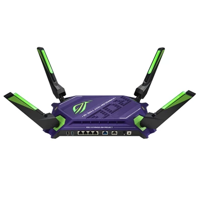 Asus ROG Rapture GT-AX6000 EVA Edition Vezeték nélküli Router Asus ROG Rapture GT-AX6000 EVA Edition Vezeték nélküli Router