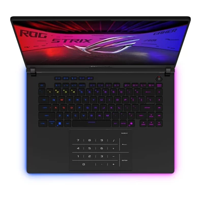 Asus ROG Strix G635LX-RW042W laptop (16"WQXGA/Intel Core Ultra 9 275HX/RTX 5090 24GB/64GB RAM/2TB/Win11) - fekete
