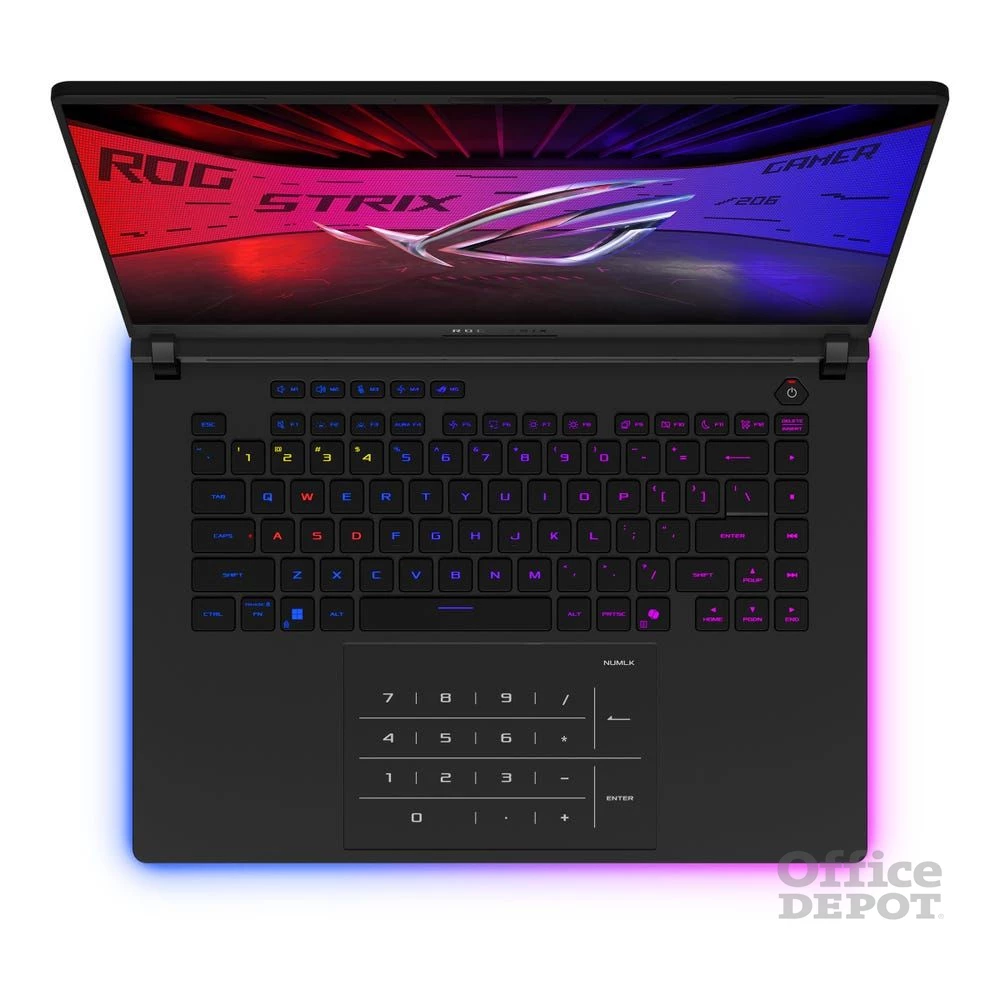 Asus ROG Strix G635LX-RW042W laptop (16"WQXGA/Intel Core Ultra 9 275HX/RTX 5090 24GB/64GB RAM/2TB/Win11) - fekete