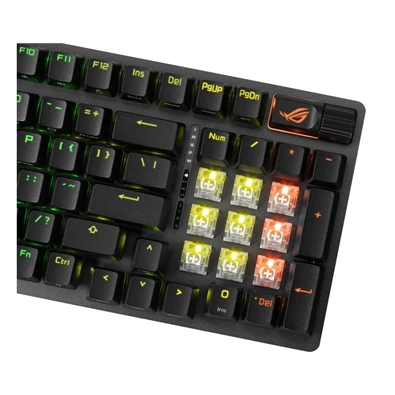 Asus ROG Strix Scope II 96 vezeték nélküli fekete gamer billentyűzet Asus ROG Strix Scope II 96 vezeték nélküli fekete gamer billentyűzet