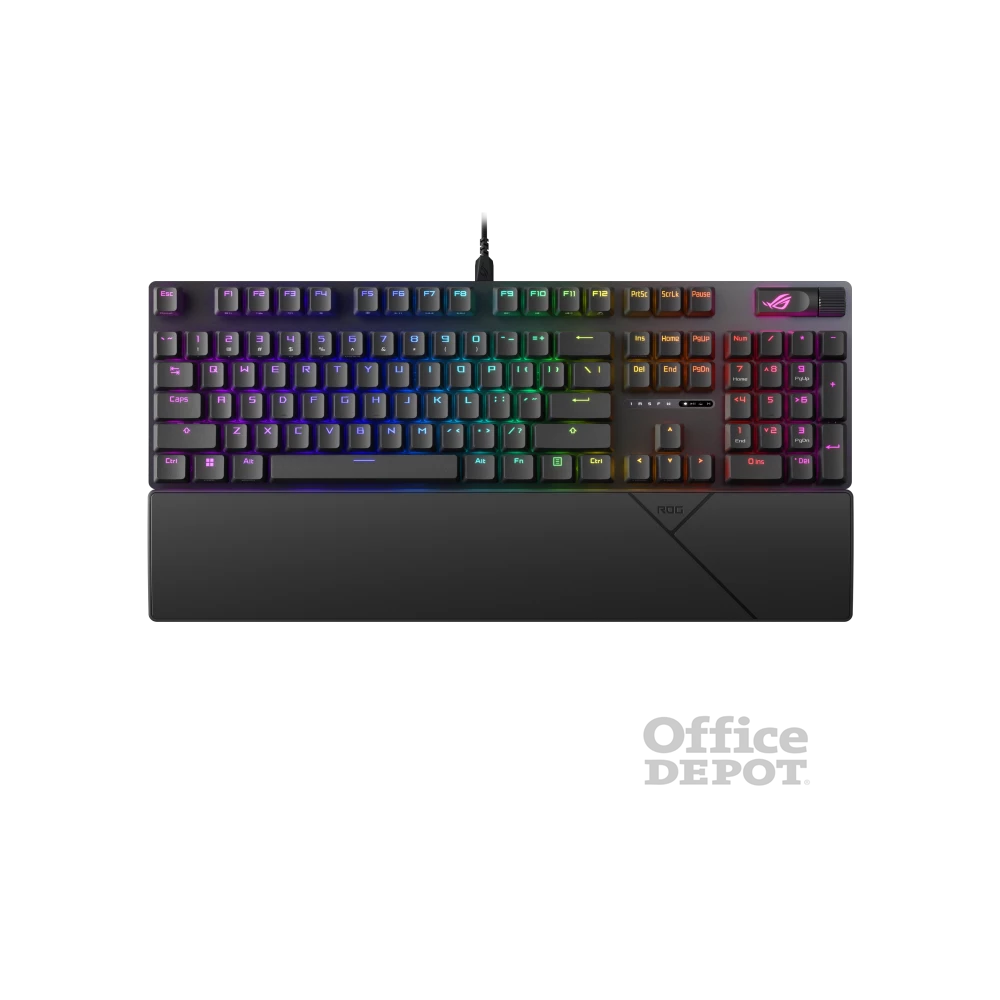 Asus ROG Strix Scope II RX HUN USB fekete vezetékes billentyűzet