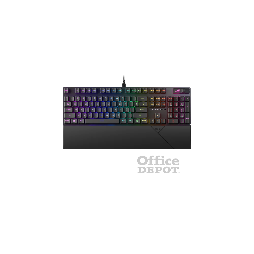 Asus ROG Strix Scope II RX HUN USB fekete vezetékes billentyűzet
