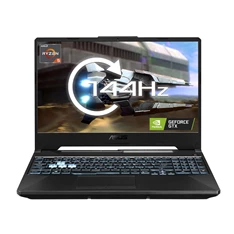Asus TUF Gaming A15 FA506NC-HN002W laptop (15,6"FHD/AMD Ryzen 5 7535HS/RTX 3050 4GB/8GB RAM/512GB/Win11) - fekete
