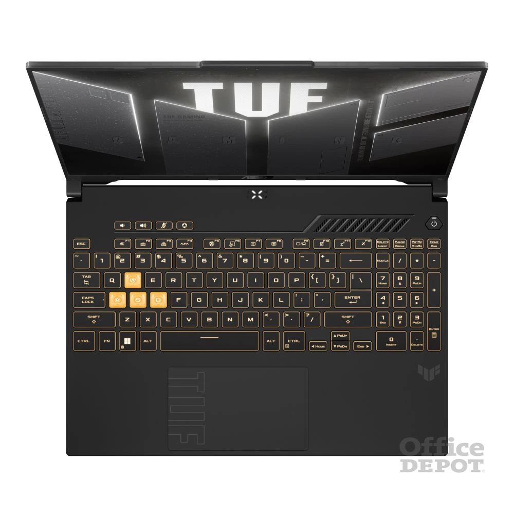 Asus TUF Gaming F16 laptop (16"QHD/Intel Core i7-13650HX/RTX 4060 8GB/16GB RAM/1TB/FreeDOS) - szürke