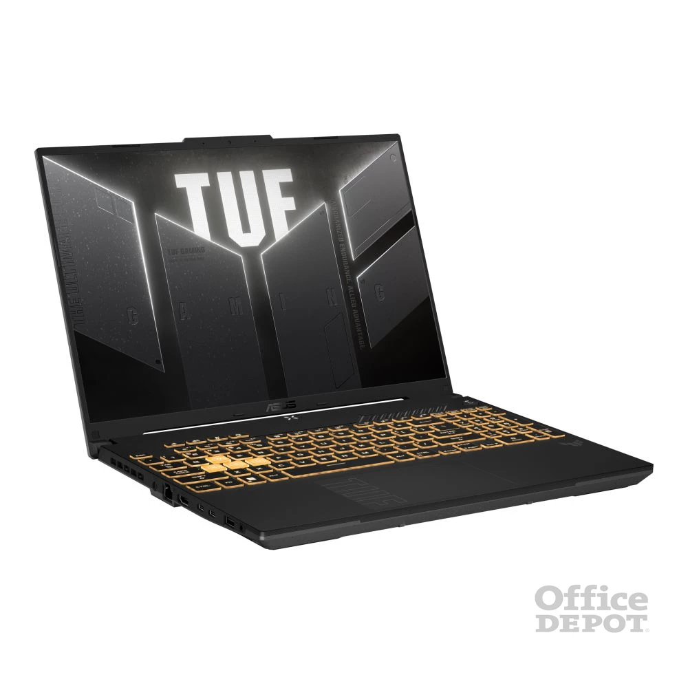 Asus TUF Gaming F16 laptop (16"QHD/Intel Core i7-13650HX/RTX 4060 8GB/16GB RAM/1TB/FreeDOS) - szürke