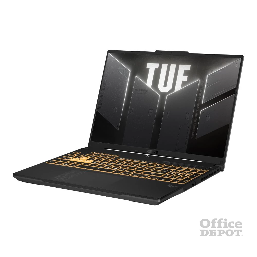 Asus TUF Gaming F16 laptop (16"QHD/Intel Core i7-13650HX/RTX 4060 8GB/16GB RAM/1TB/FreeDOS) - szürke