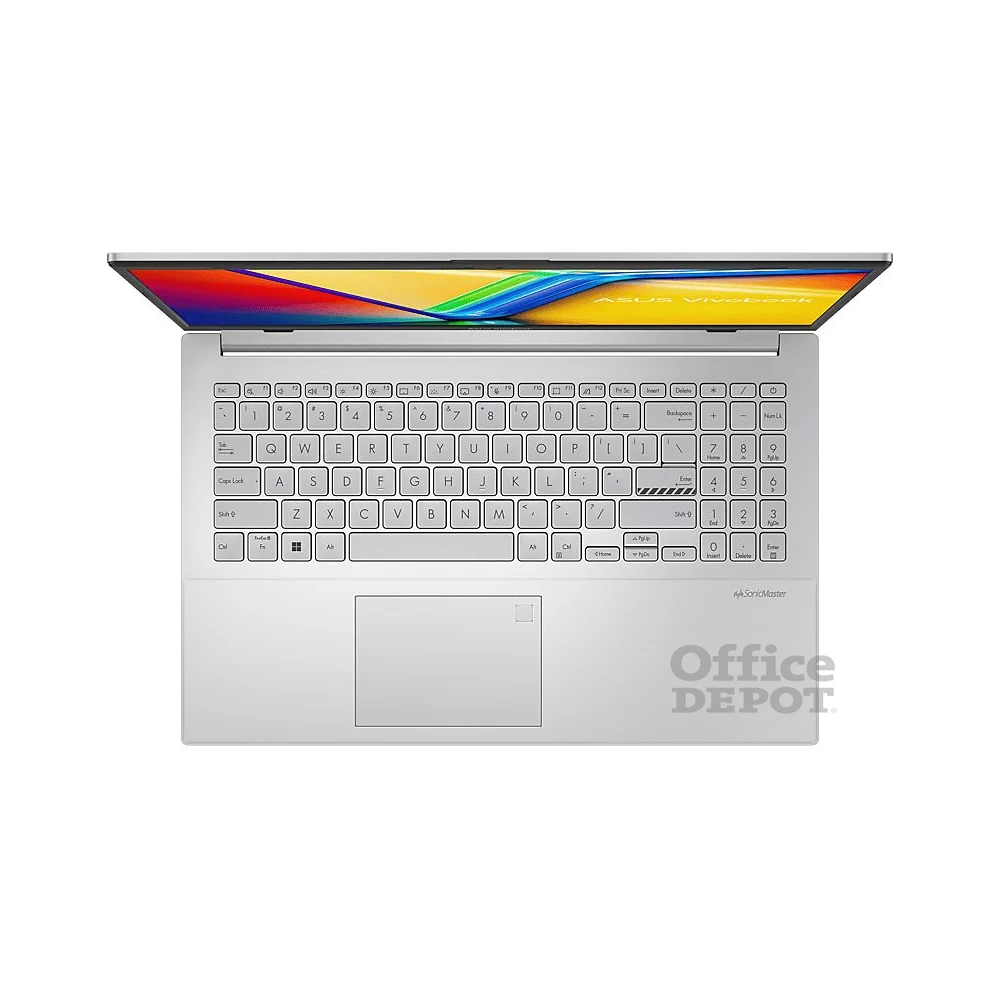 Asus Vivobook Go 15 E1504GA-NJ282 laptop (15,6"/Intel Core i3-N305/Int.VGA/8GB RAM/512GB/FreeDOS) - ezüst