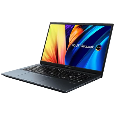 Asus Vivobook Pro M6500QE-L1023 laptop (15,6"FHD/AMD Ryzen 5-5600H/RTX 3050 Ti 4GB/16GB RAM/512GB/FreeDOS) - kék Asus Vivobook Pro M6500QE-L1023 laptop (15,6"FHD/AMD Ryzen 5-5600H/RTX 3050 Ti 4GB/16GB RAM/512GB/FreeDOS) - kék
