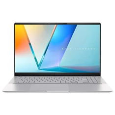 Asus Vivobook S16 S5507QA-MA006W laptop (15,6"2,8K/Snapdragon X Elite X1E/Int.VGA/16GB RAM/1TB/Win11) - ezüst Asus Vivobook S16 S5507QA-MA006W laptop (15,6"2,8K/Snapdragon X Elite X1E/Int.VGA/16GB RAM/1TB/Win11) - ezüst