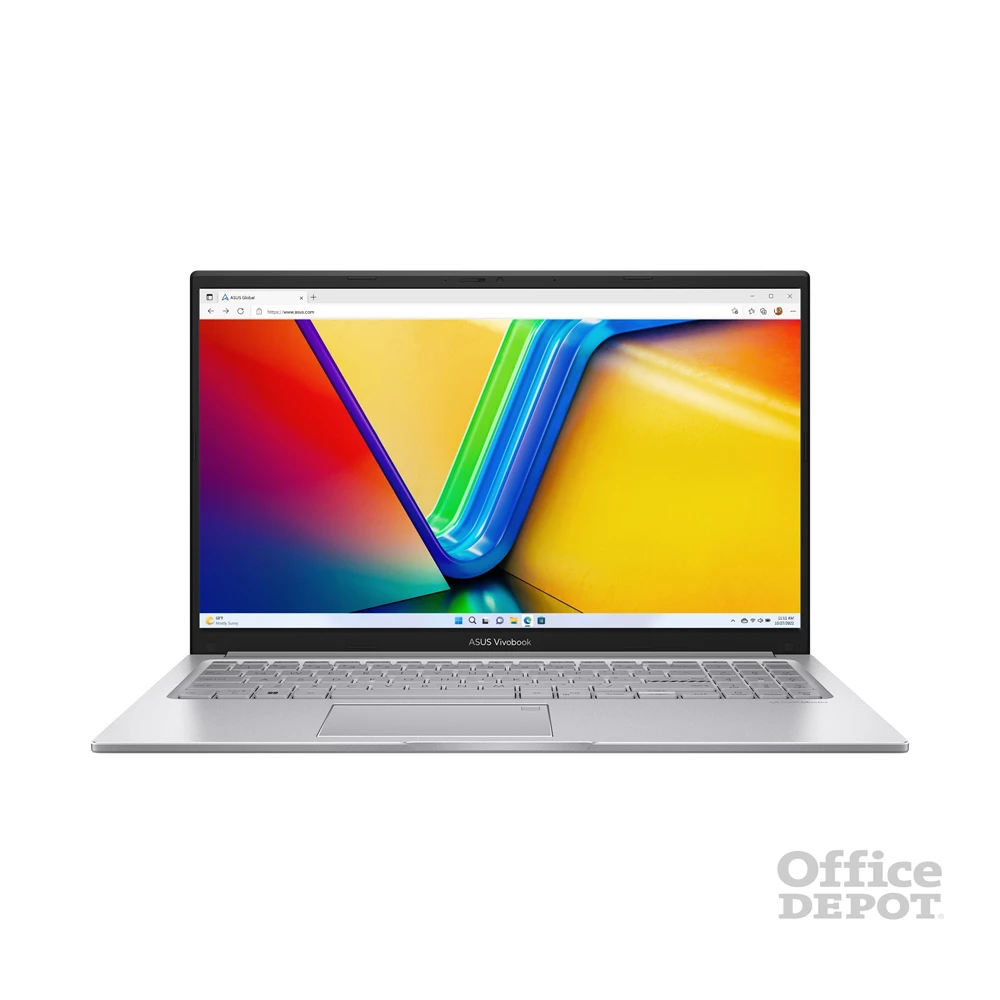 Asus X1504VA-BQ773 laptop (15,6"FHD/Intel Core i5-1335U/Int.VGA/16GB RAM/512GB/FreeDOS) - ezüst