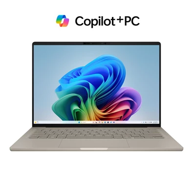 Asus Zenbook A14 laptop (14"FHD/Snapdragon X Elite X1E78/32GB RAM/1TB/Win11) - bézs Asus Zenbook A14 laptop (14"FHD/Snapdragon X Elite X1E78/32GB RAM/1TB/Win11) - bézs