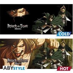 Attack on Titan "Titan Eren" 460ml hőre változó bögre