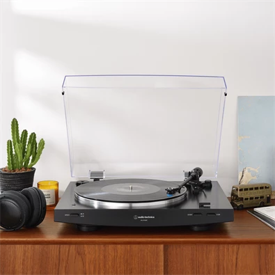 Audio-Technica AT-LP3XBTBK automata szíjhatásos fekete Bluetooth/bakelit lemezjátszó Audio-Technica AT-LP3XBTBK automata szíjhatásos fekete Bluetooth/bakelit lemezjátszó