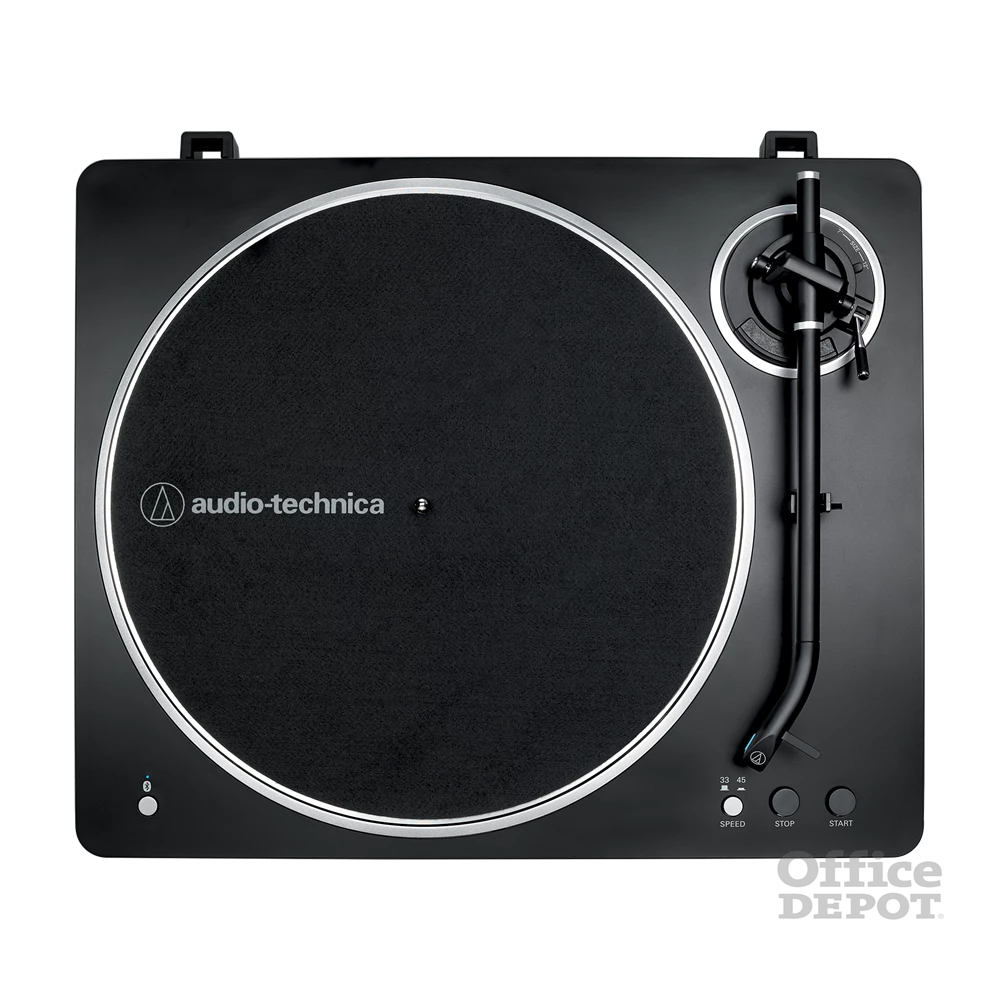 Audio-Technica AT-LP70XBTBS automata szíjhatásos fekete-ezüst Bluetooth/bakelit lemezjátszó