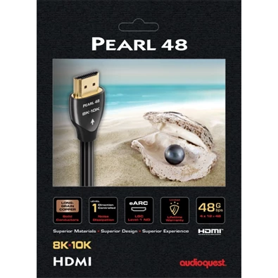 AudioQuest Pearl HDM48PEA150 1,5m HDMI 2.1 kábel AudioQuest Pearl HDM48PEA150 1,5m HDMI 2.1 kábel